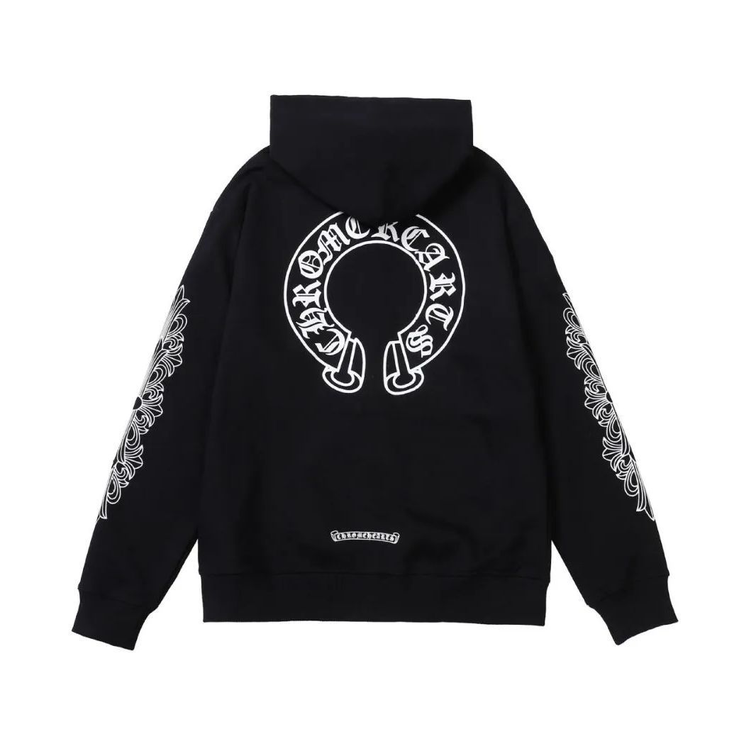 CHROME HEARTS クロムハーツ ジップパーカー ダガー 新品 ブラック、ホワイト2色選択 M-XL CAT026 - メルカリ