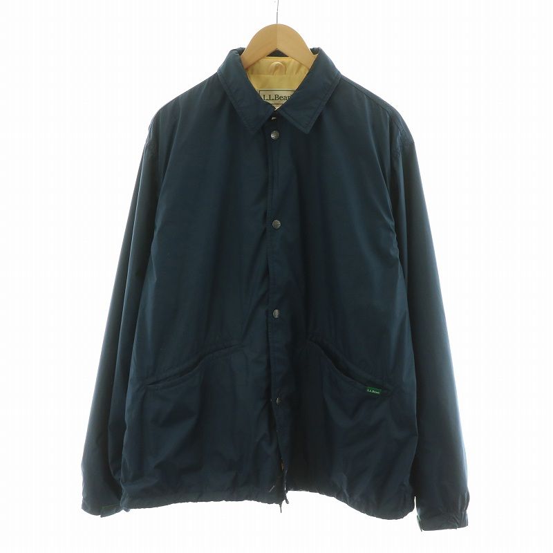 エルエルビーン L.L.BEAN Bean’s Lined Coach Jacket ビーンズラインドコーチジャケット アウター 長袖 L ネイビー 3175-1021 |NQ