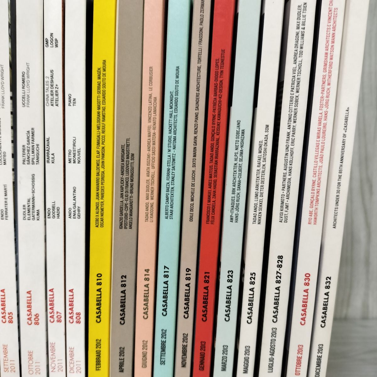 計23冊 CASABELLA 不揃い 2010年~2013年 イタリア建築誌 日本語小冊子付  カザベラジャパン 050048 計23冊 CASABELLA 不揃い 2010年~2013年 イタリア建築誌 日本語