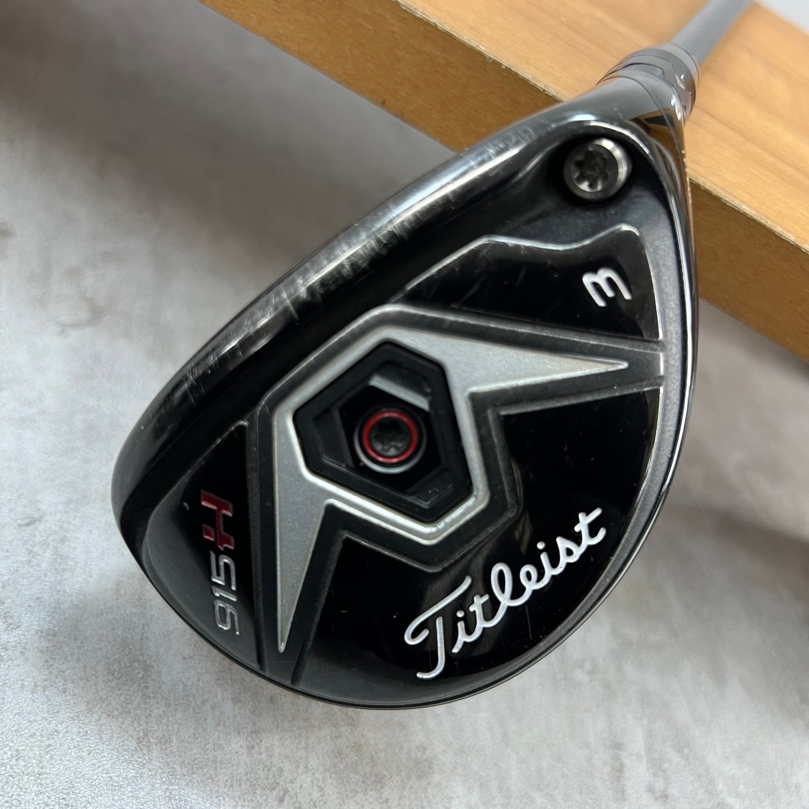 Titleist - Titleist　タイトリスト　915H　メンズゴルフ3UT　カーボン　R　21°　右利き用　ユーティリティー　ヘッドカバー　39.5インチ Titleist タイトリスト 915H メンズゴルフ3UT カーボン R 21° 右