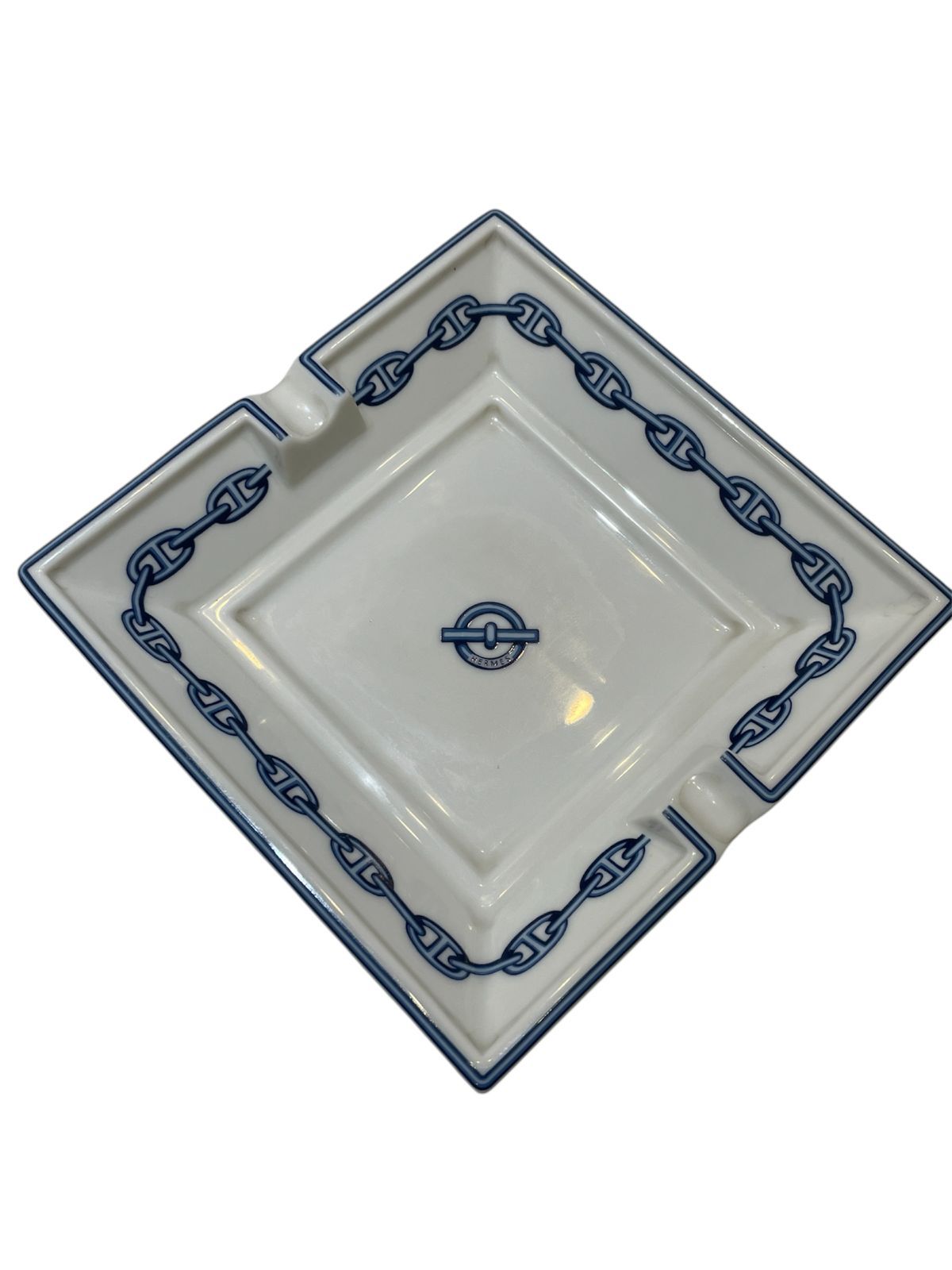 管理番号-SK】HELMES エルメス セール シェーヌダンクル 灰皿 チェーン