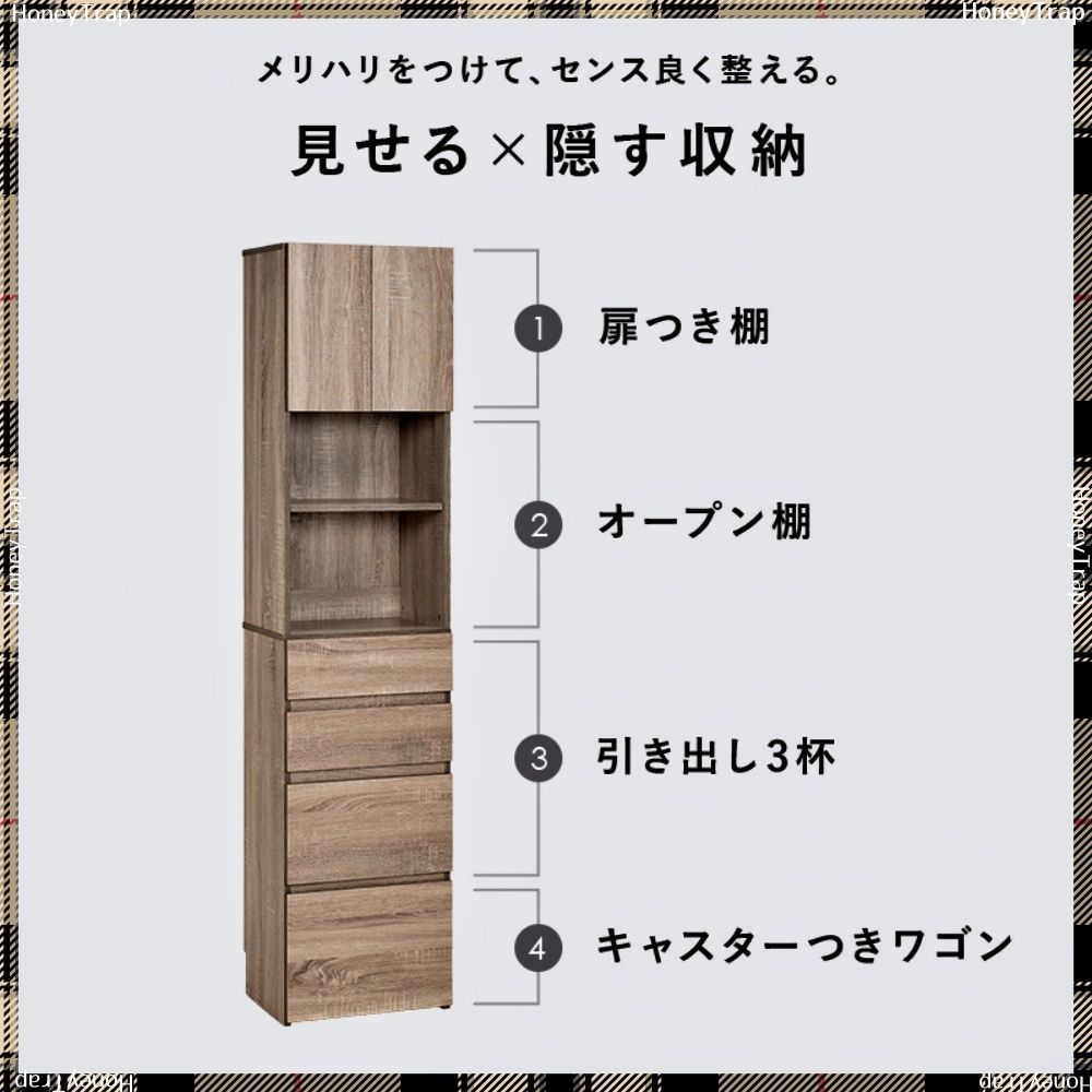 ハイタイプすき間収納 RCC-1625