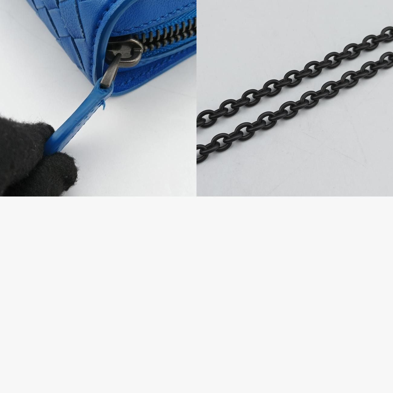 ボッテガヴェネタBottega VenetaイントレチャートブルーラムスキンB04971793R DECORATOM_COM_BR