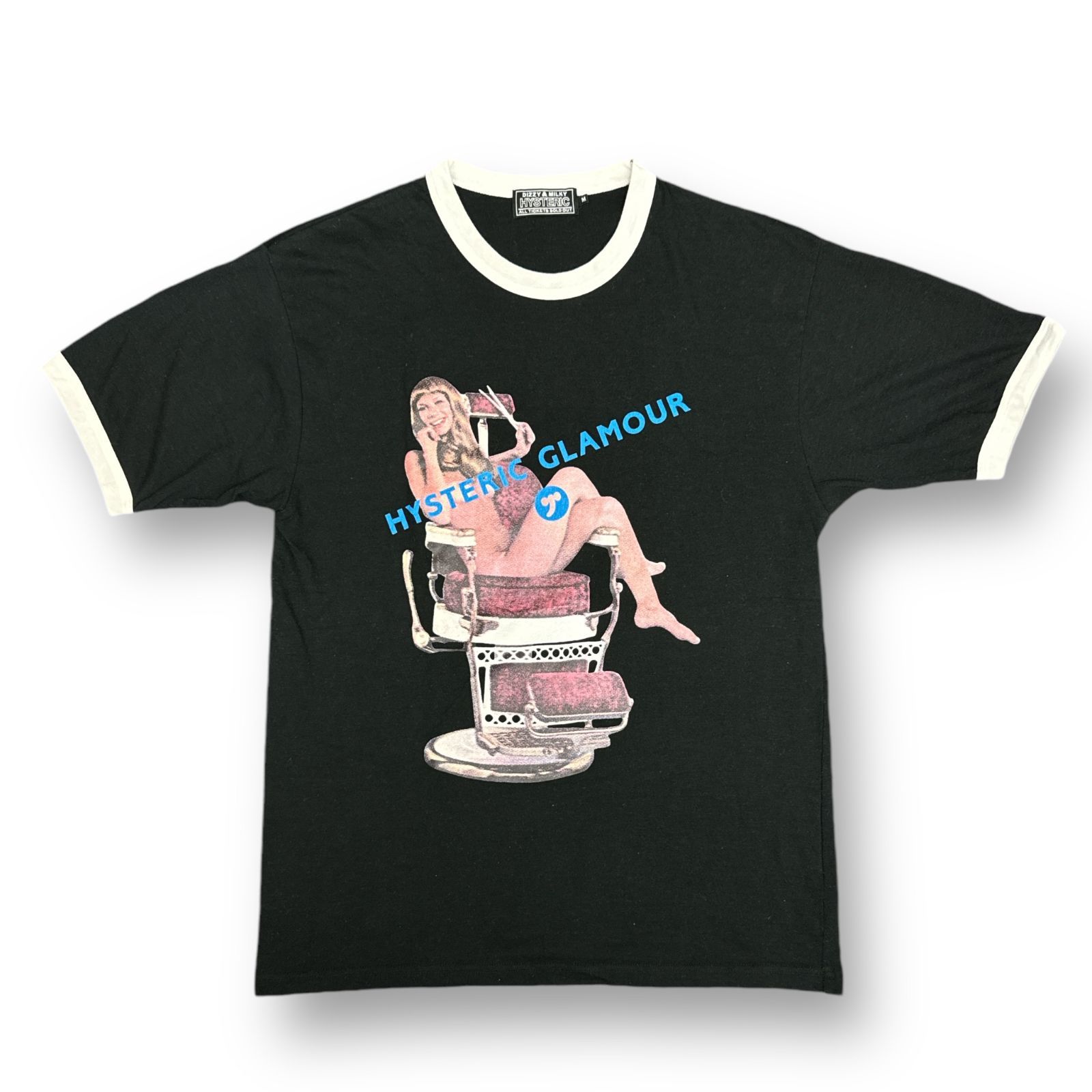 定価16500円 HYSTERIC GLAMOUR 24SS HYSTERIC HAIR CUT T-SHIRT ヘア 