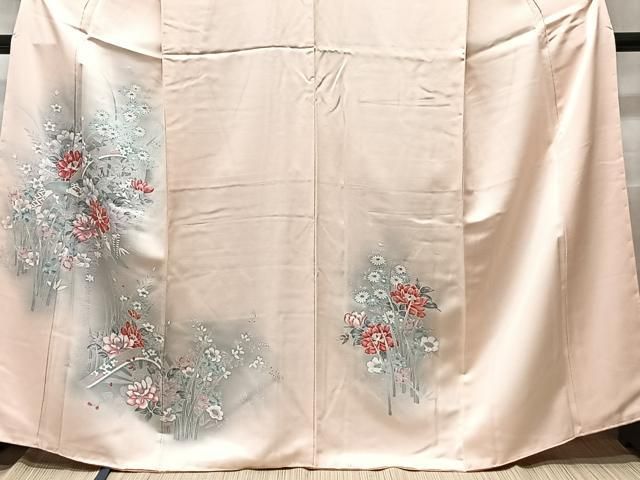 平和屋着物□訪問着 草花文 暈し染め 正絹 逸品 CAAU3635xi - メルカリ 