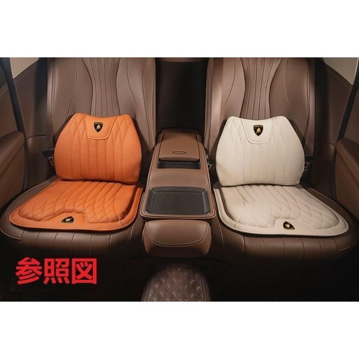 Lamborghini◆ベージュ◆シートクッション 車用