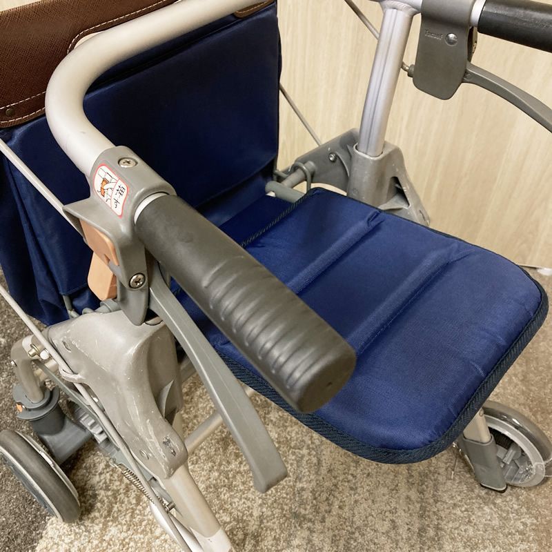 中古・歩行車】幸和製作所 テイコブリトルスリム WAW04 ブルー （課税 