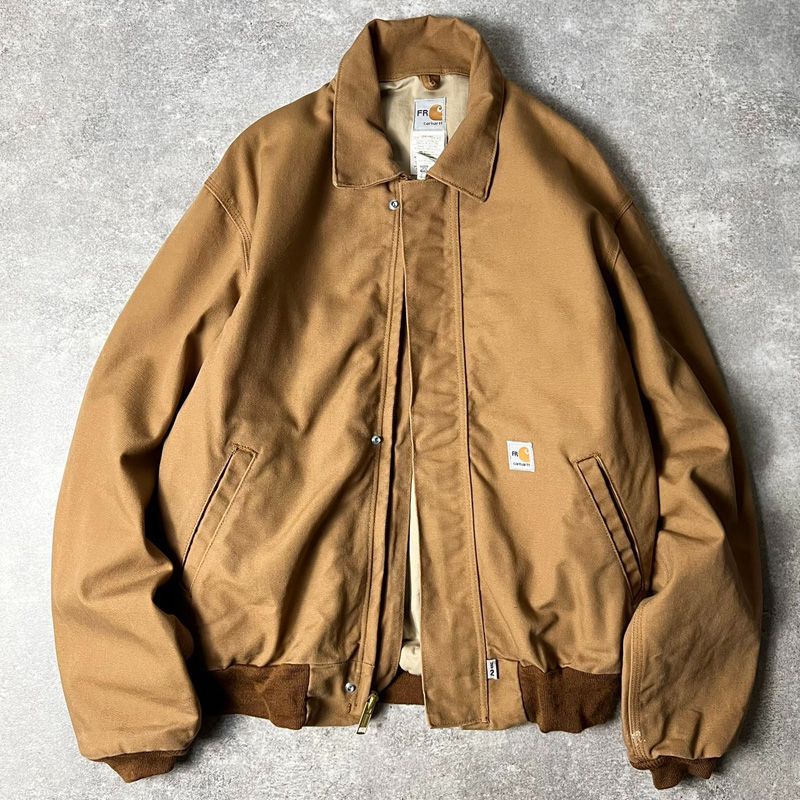 USA製 Carhartt ライナー付き フレームレジスタント ダック ジャケット 
