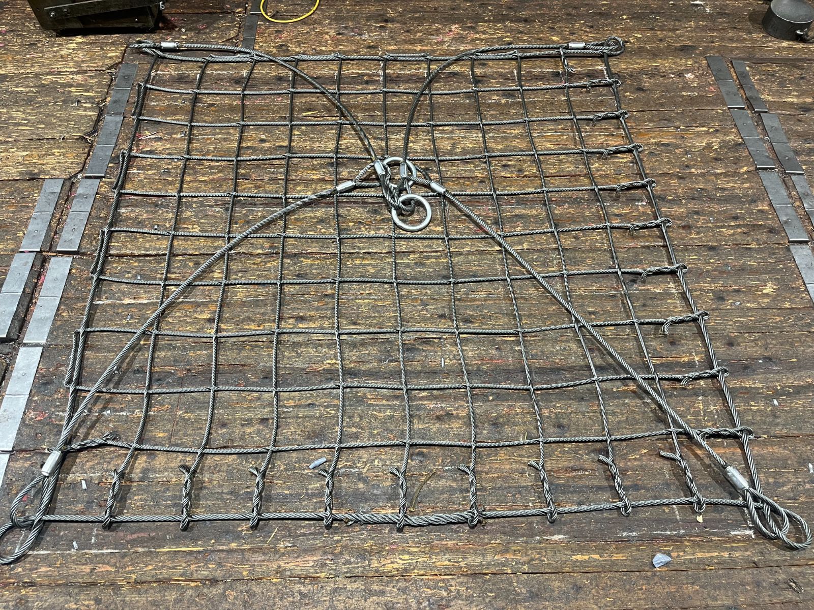 ワイヤーモッコ シート付き