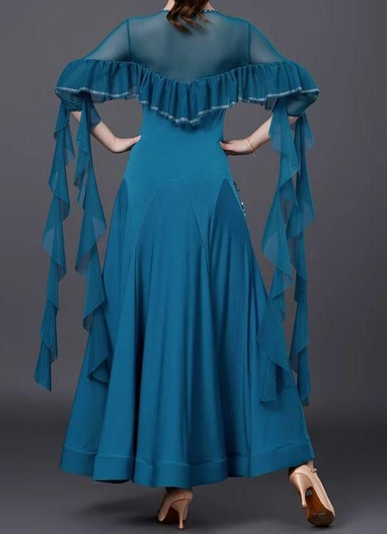 社交ダンスドレス スタンダードドレス デモ用 ルンバ　オーダーメイド 社交ダンスドレス スタンダードドレス デモ用 ルンバオーダーメイド