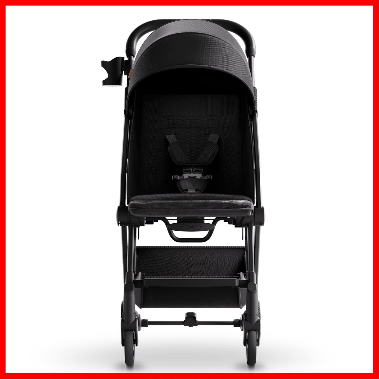 Mompush】Lithe V2 B型ベビーカー スナックトレイ付 コンパクト開封済 