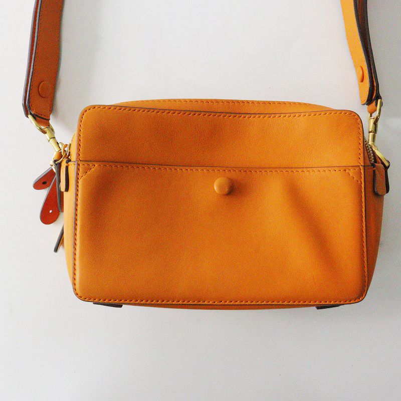 アニヤハインドマーチ ANYA HINDMARCH the stack cross body/イエロー 
