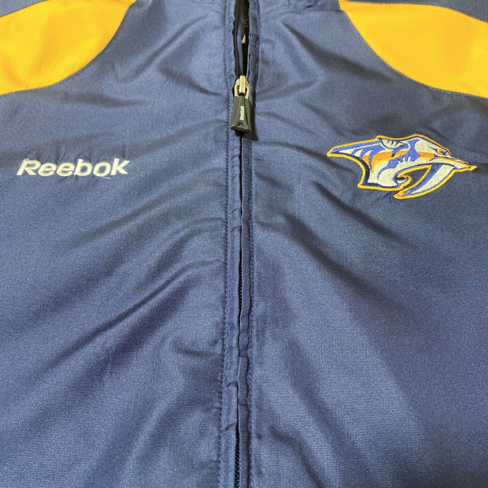 Reebok×NHL ナッシュビルプレデターズ ホッケージャージ古着 A2202