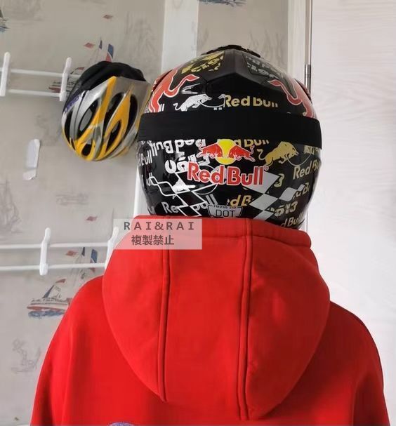 新品！バイク フルフェイスヘルメット オフロード レッドブル