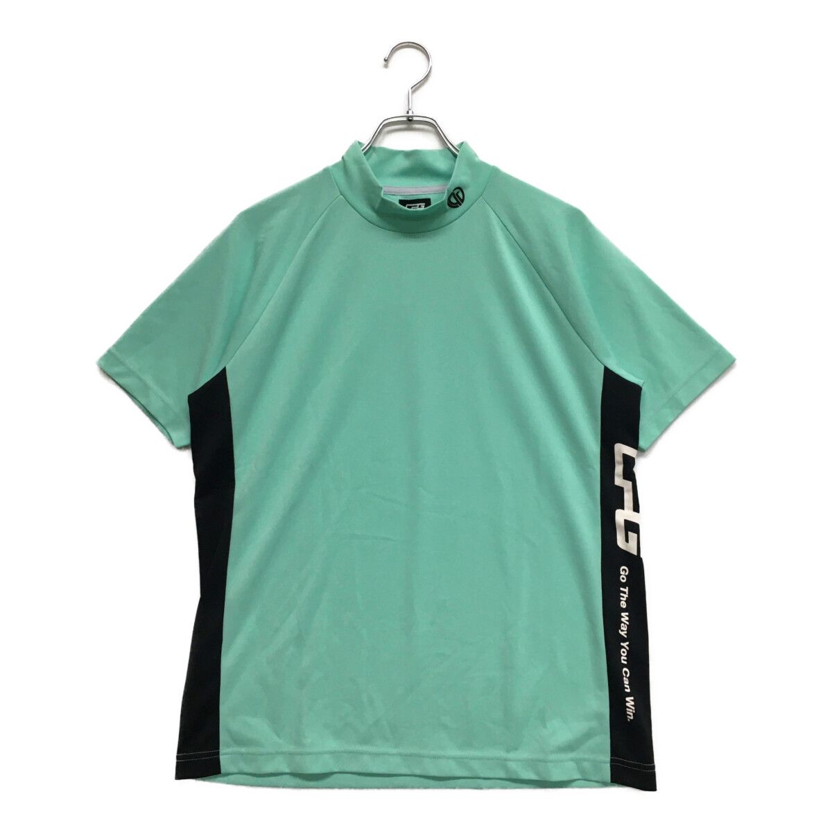 CPG GOLF グリーン ゴルフシャツ サイズ2 中古 メンズ シーピージーゴルフ CPG GOLF 半袖シャツ 2(M