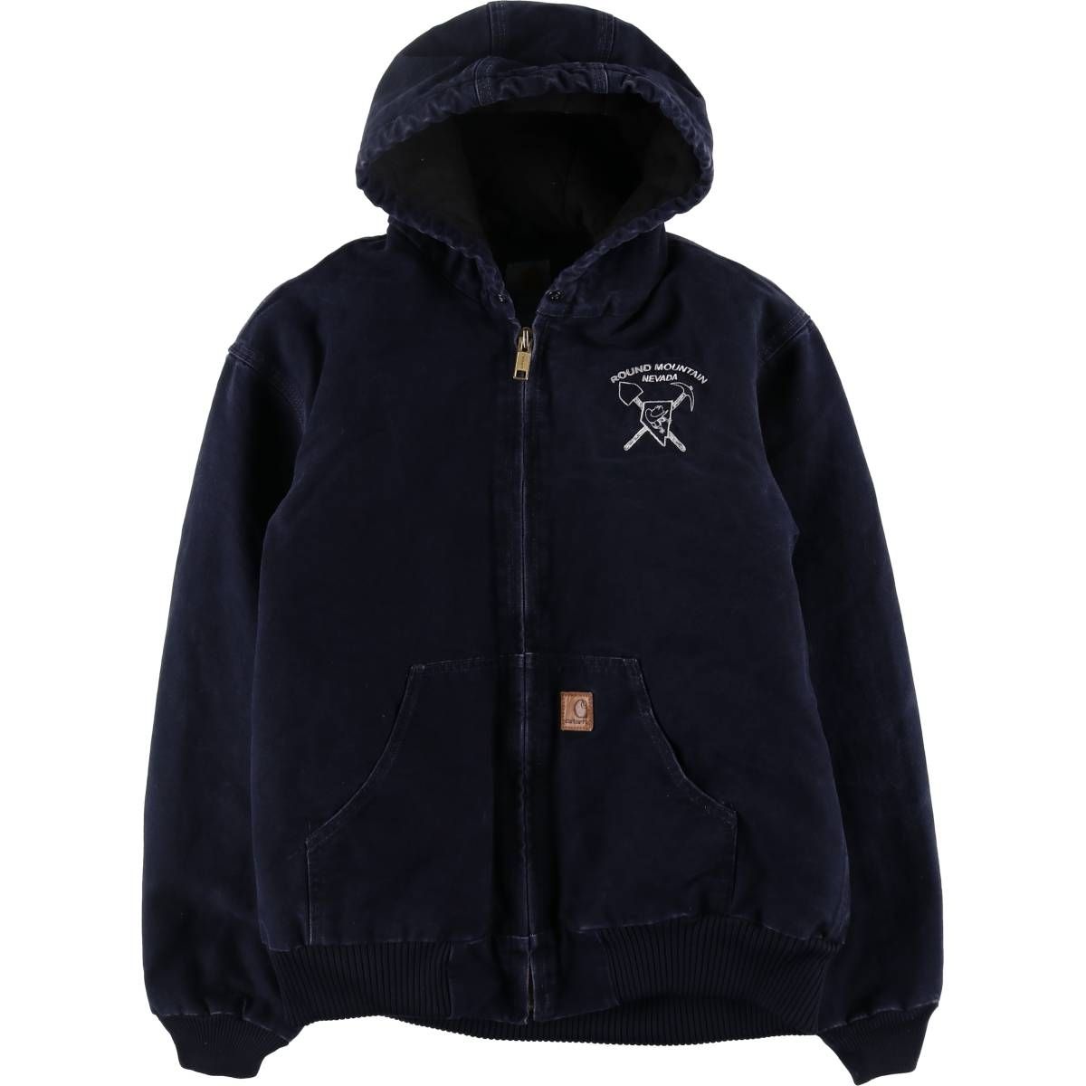 古着 カーハート Carhartt アクティブジャケット ダックフルジップ