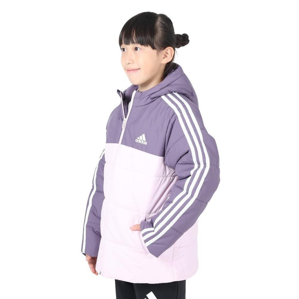 adidas アディダス YG ESS CB パデッドジャケット スポーツスタイル ウェア コート HAX56 IL6094 シャドーバイオレット J160
