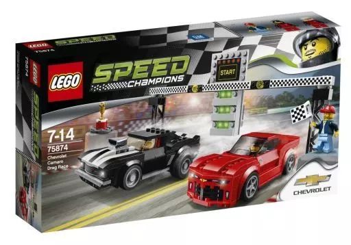 おもちゃ LEGO シボレー カマロ ドラッグレース レゴ スピードチャンピオン 75874