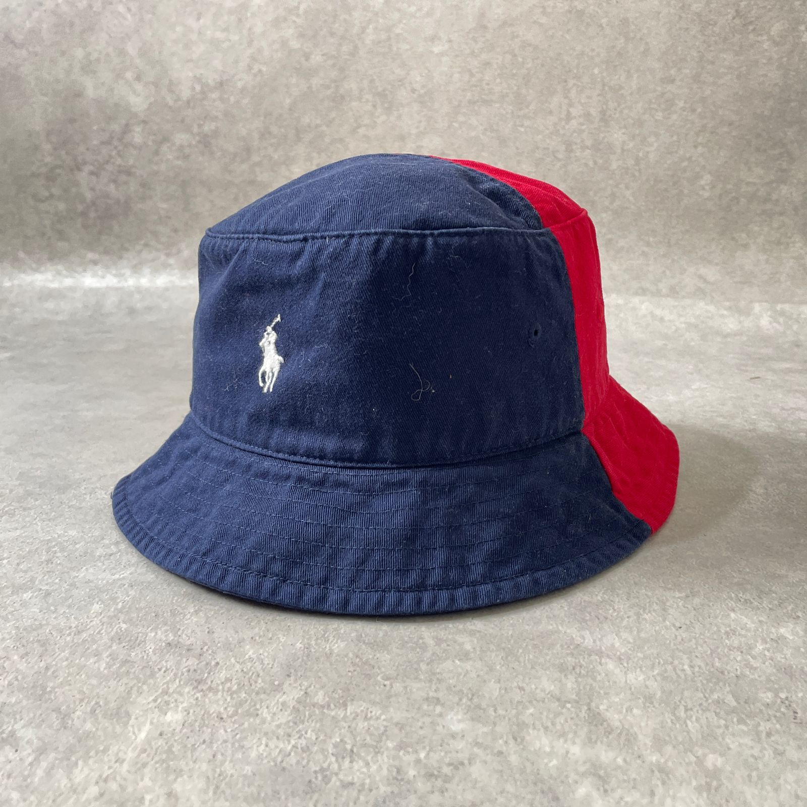BEAMS 別注 RALPH LAUREN ポニー刺繡 バイ バケットハット ラルフローレン ビームス