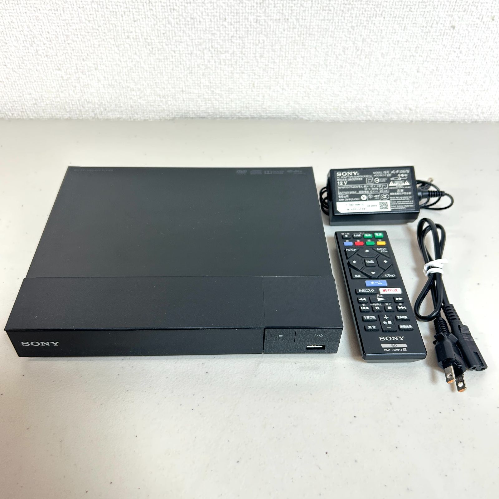 入荷中 ソニー 2019年製 DVDプレーヤー BDP-S1500 ブルーレイプレーヤー プレーヤー