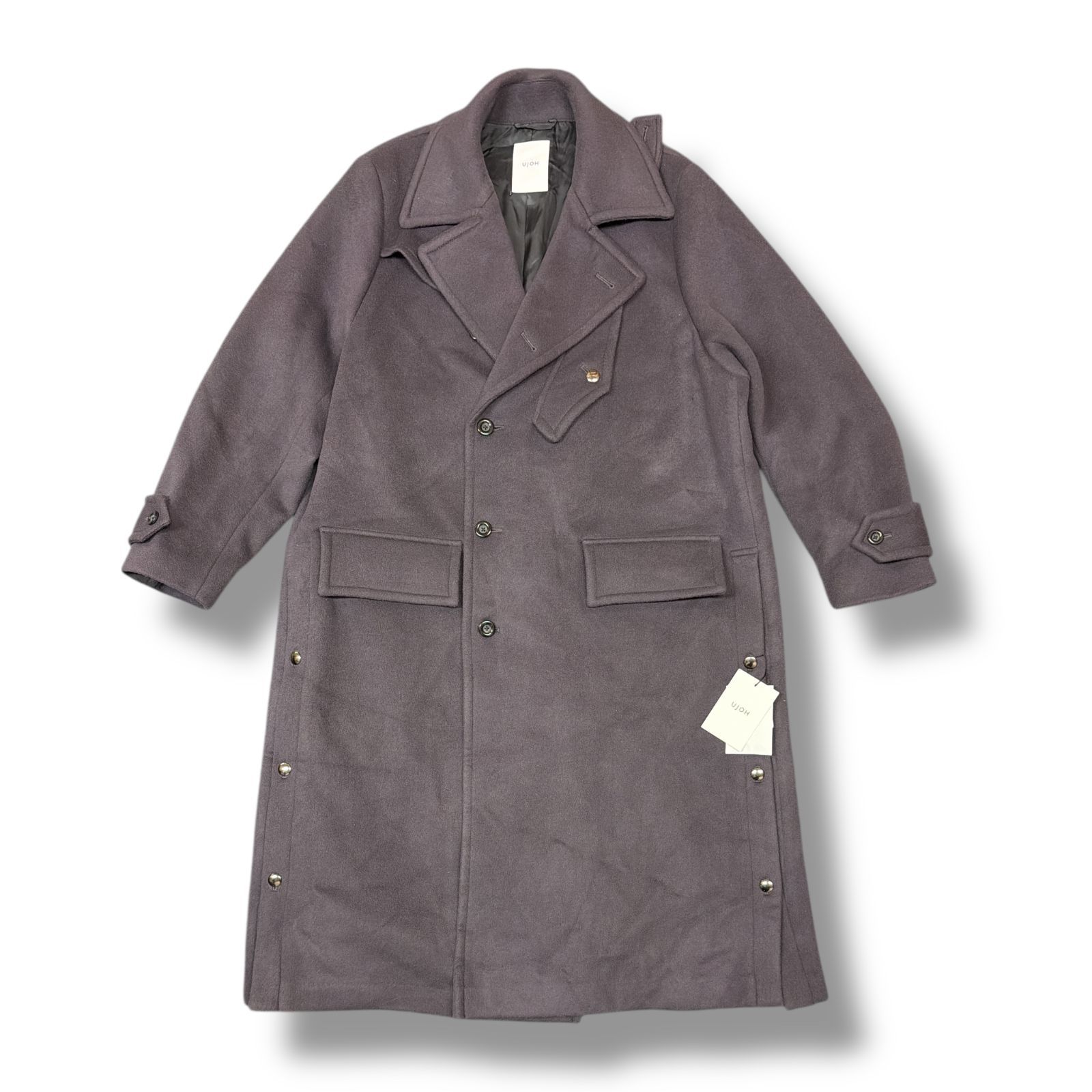 参考上代165000円 未使用品 UJOH Motorcycle Coat モータサイクル