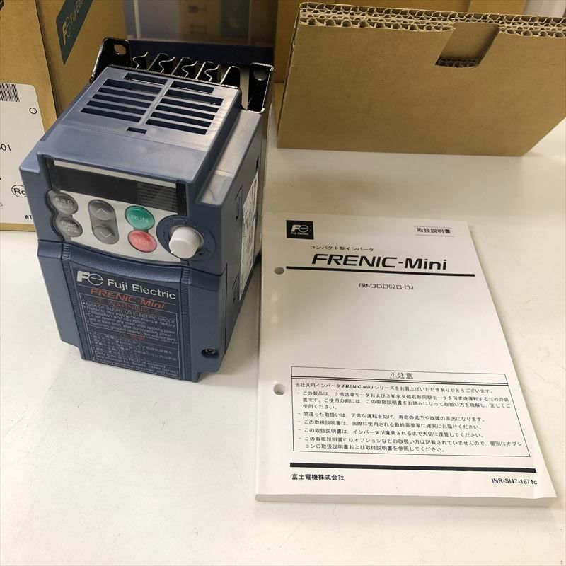 FRN0.4C2S-2J,インバータ/FRENIC-Mini,富士電機,1台 - メルカリ