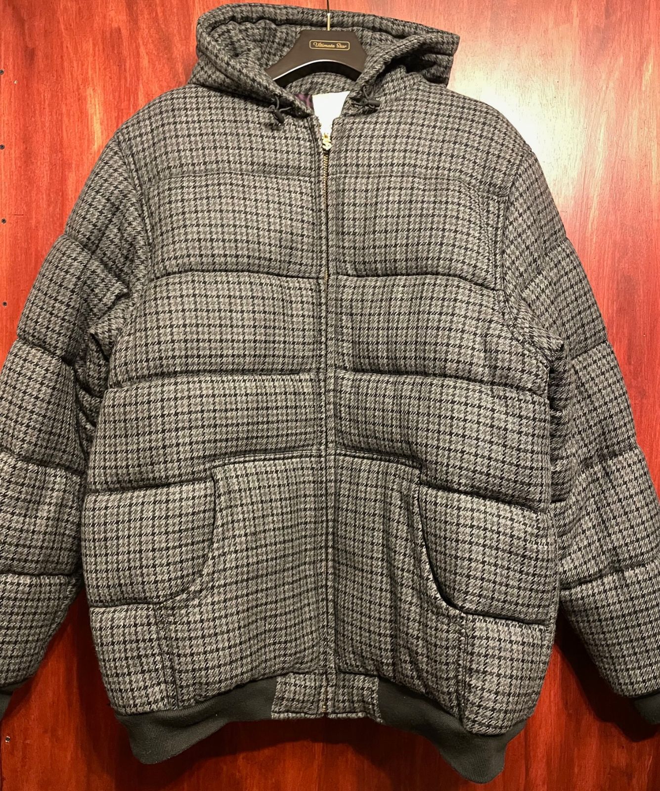 nugu ダウンジャケット nugu チェックダウン チェックダウン