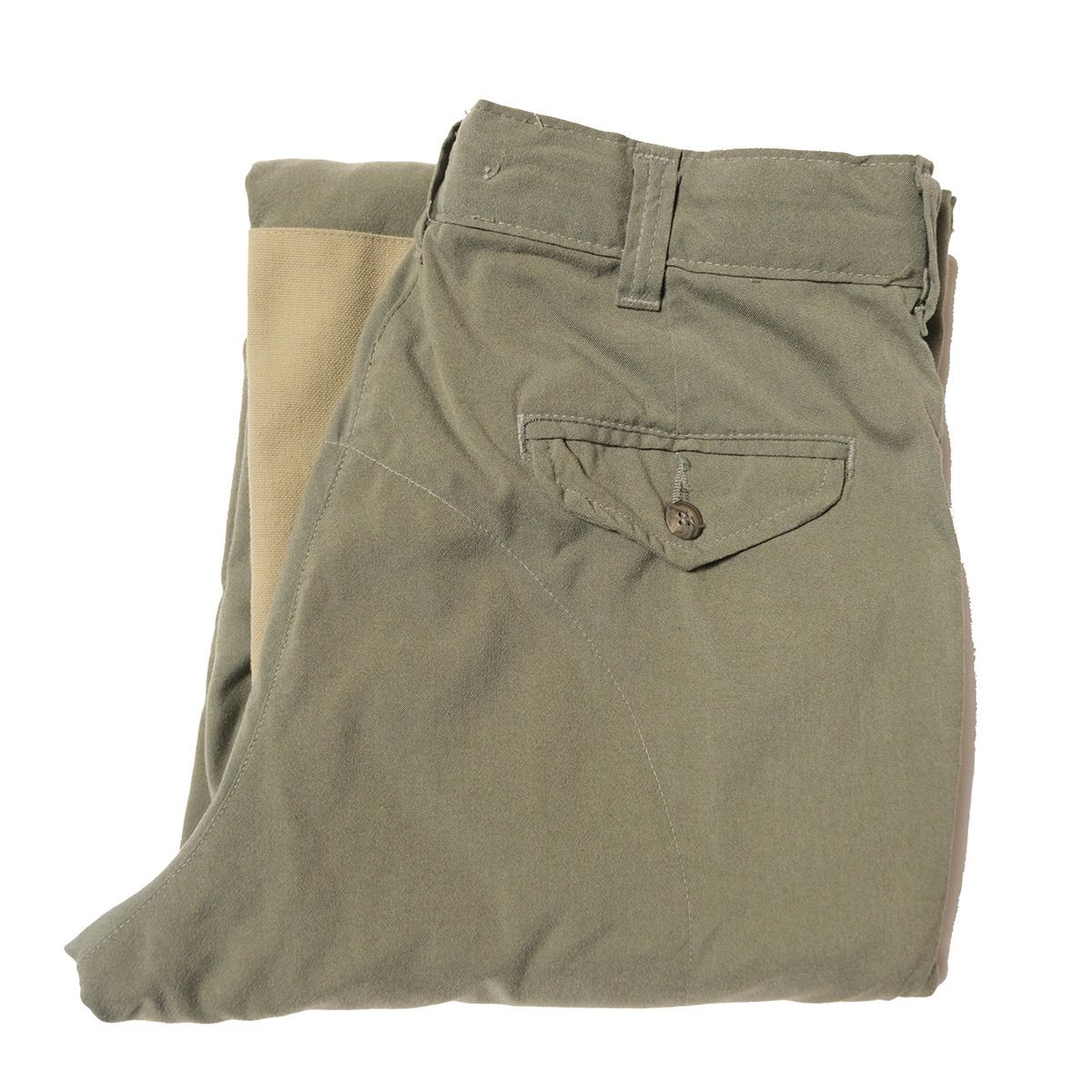 80 s LLビーン ナイロン ハンティングパンツ 32 オリーブ×タン系 80年代 アメリカ製 旧タグ L.L..Bean アウトドア アメリカ古着 ビンテージ ヴィンテージ