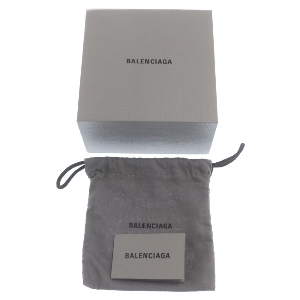 BALENCIAGA (バレンシアガ) Silver Thin B Chain bracelet