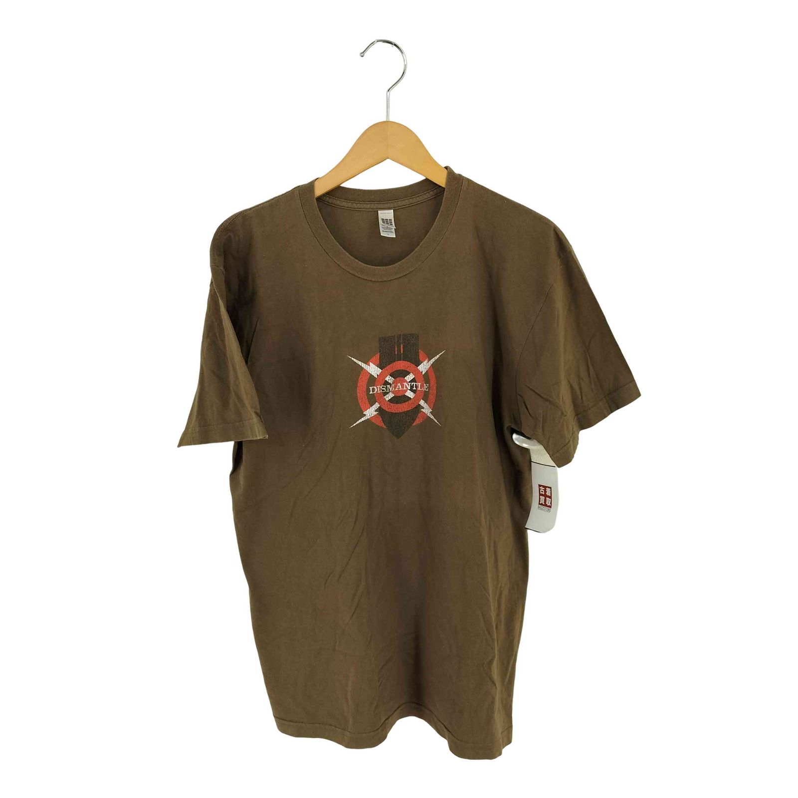 ユーズドフルギ USED古着 STANDARD AMERICAN USA製 バンド ツアー Tシャツ メンズ import：L 