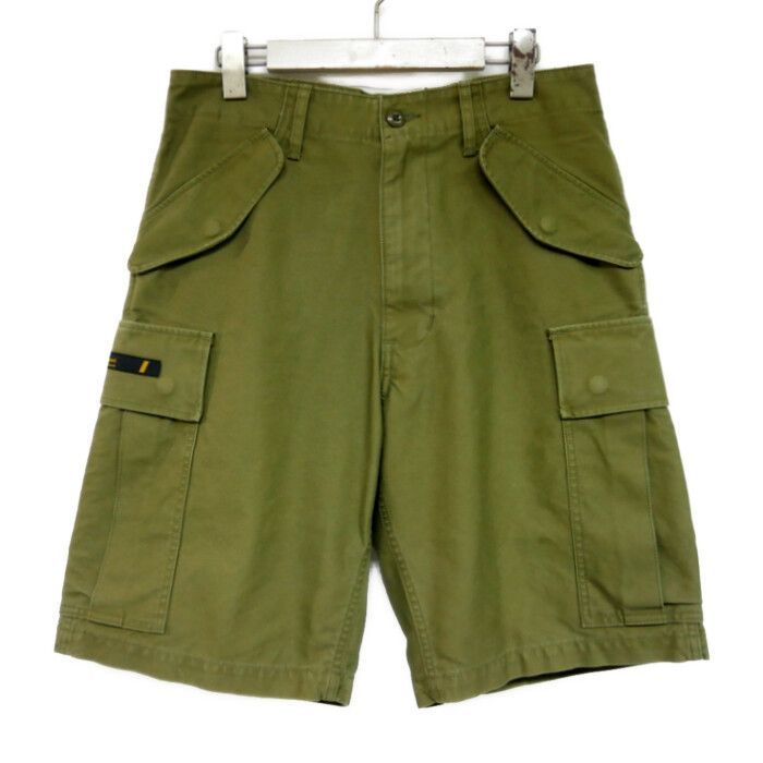 WTAPS ダブルタップス 国内正規 20SS CARGO SHORTS 01 COTTON SATIN カーゴショーツ ショートパンツ  201WVDT-PTM05 OLIVE DRAB OD オリーブドラブ 01 S