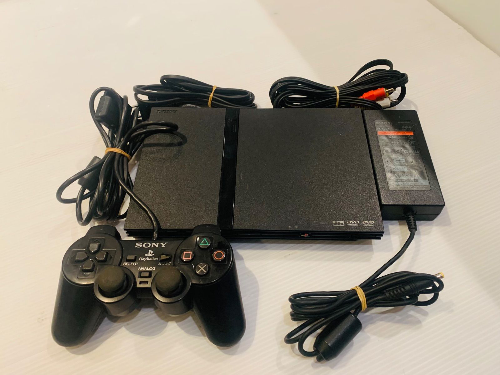 SONY PS2 SCPH-77000 本体セット 動作確認済 中古品 動作確認済み】SONY PlayStation2 SCPH-77000 - メルカリ