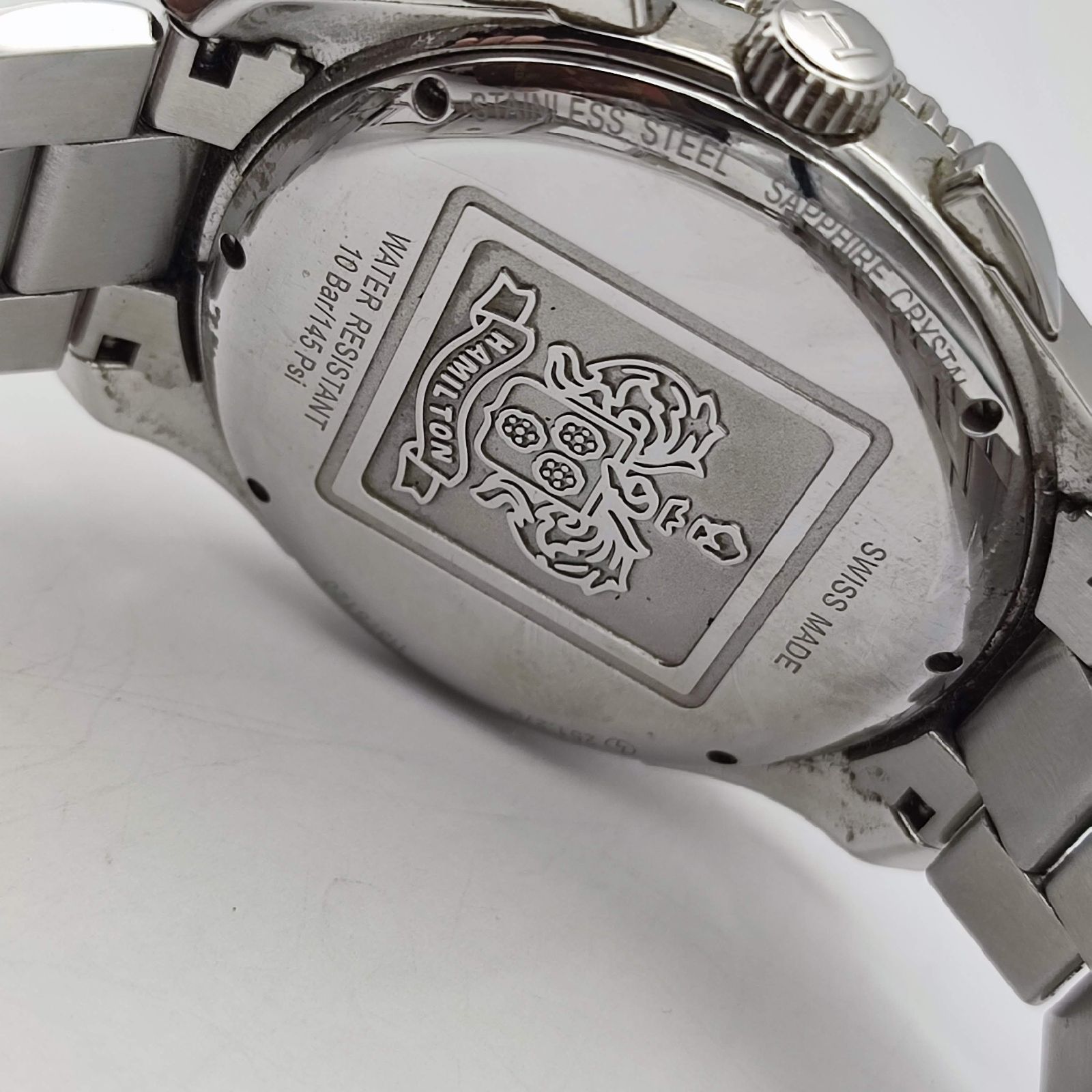 ハミルトン ジャズマスター シービュー クロノ クォーツ H375120 ジャズマスター Seaview Chrono Quartz - ダイヤルカラー