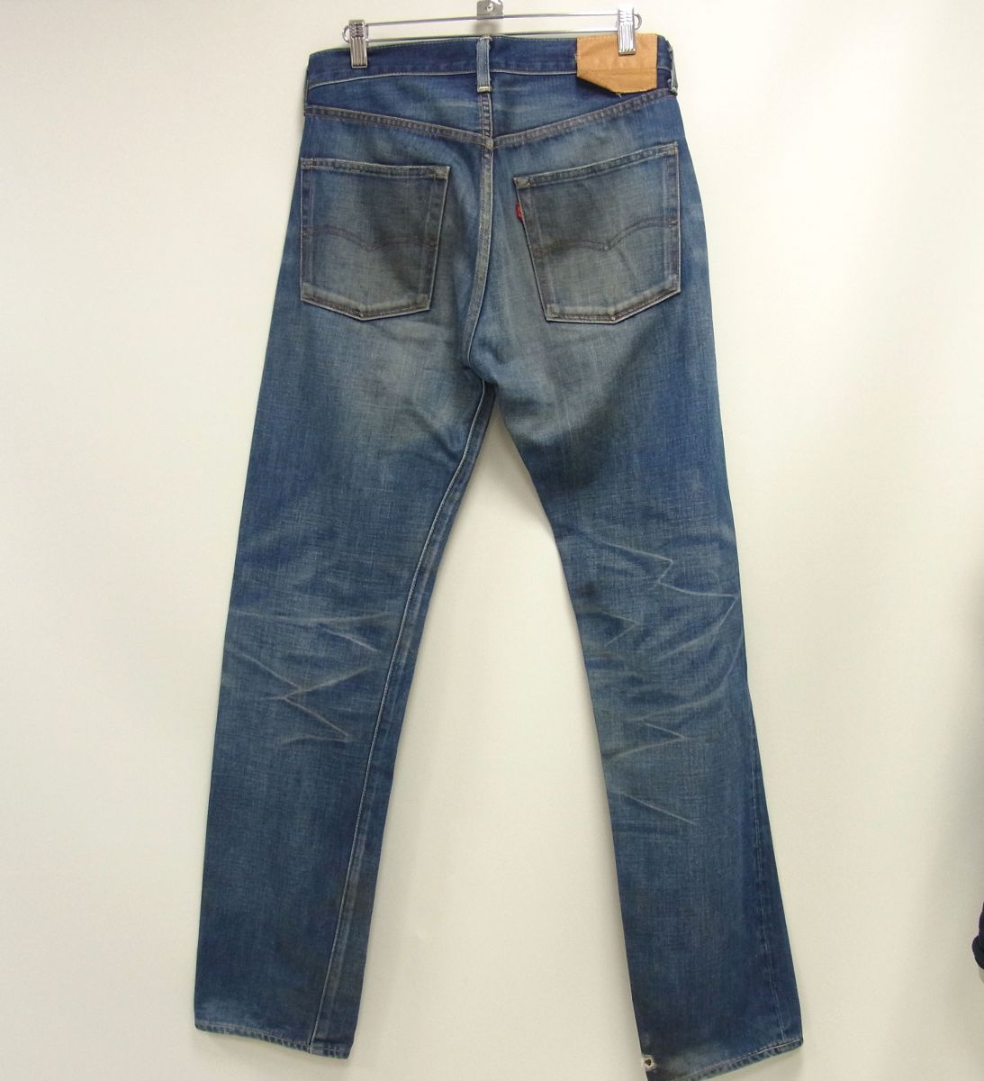 LEVI S VINTAGE リーバイス 501 66モデル 復刻 LVC 赤耳 BIG-E セルビッチデニム 加工 デニムパンツ ジーンズ