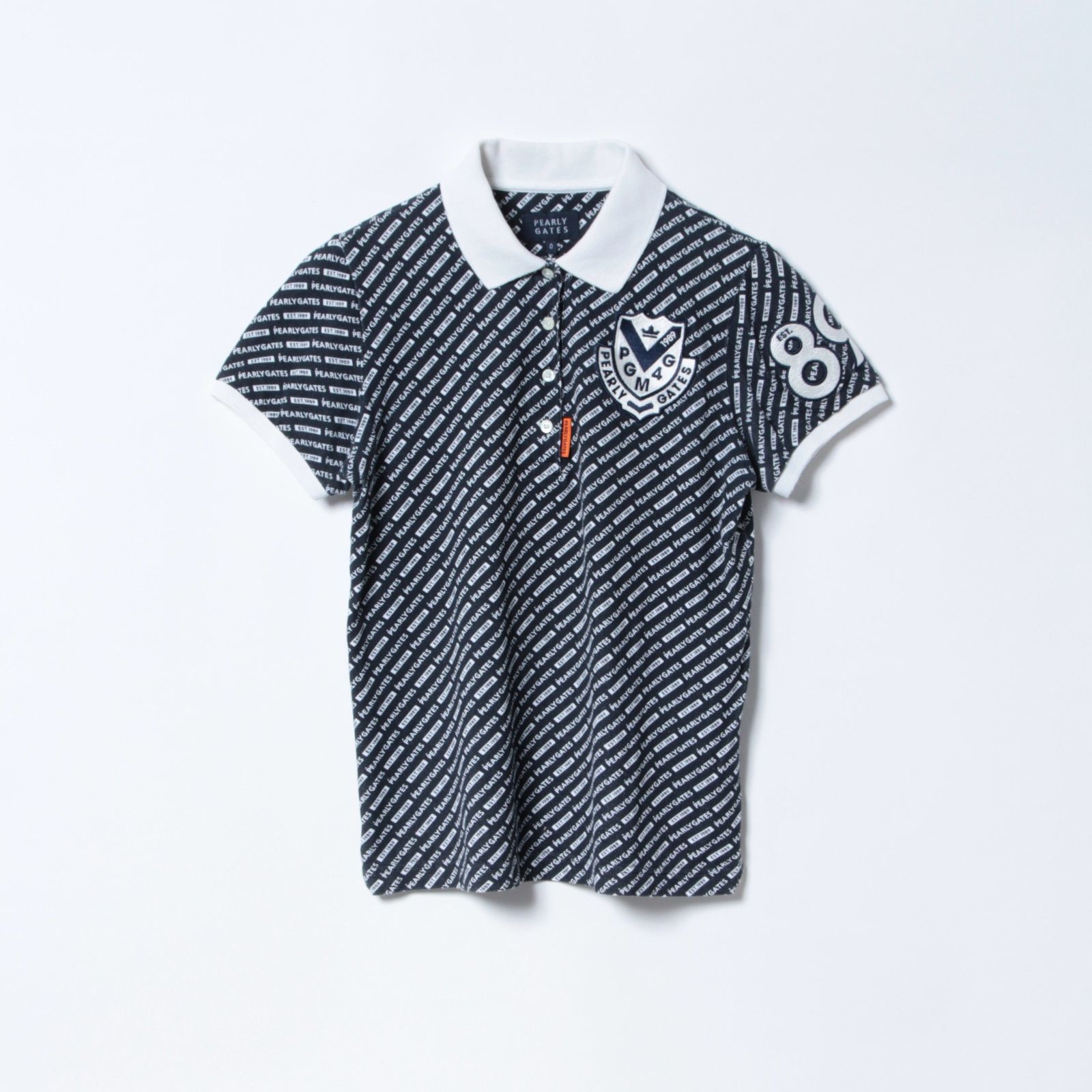 【認定リユース品】半袖 カノコ ポロシャツ ＜ロゴ柄＞＜NEW LOGO SERIES＞