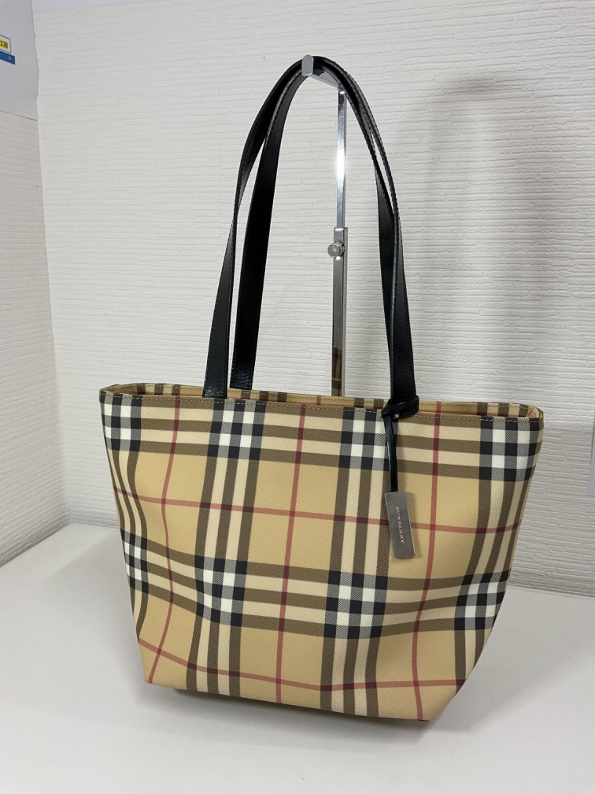 BURBERRY バーバリー ノバチェック チェック柄 トートバッグ