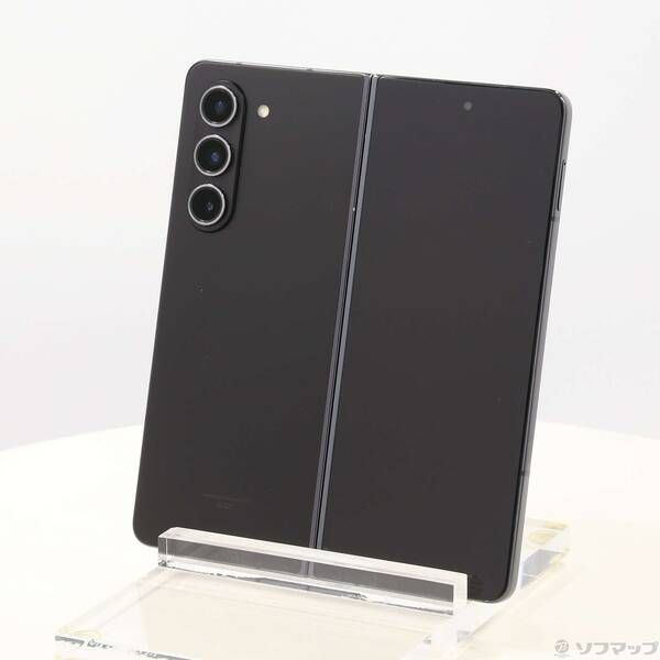 中古品〕 Galaxy Z Fold5 256GB ファントムブラック SCG22 au