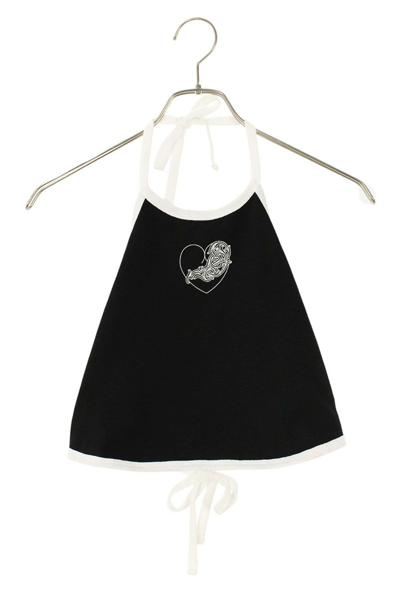 クロムハーツ フロントハートロゴプリントキャミソール レディース S