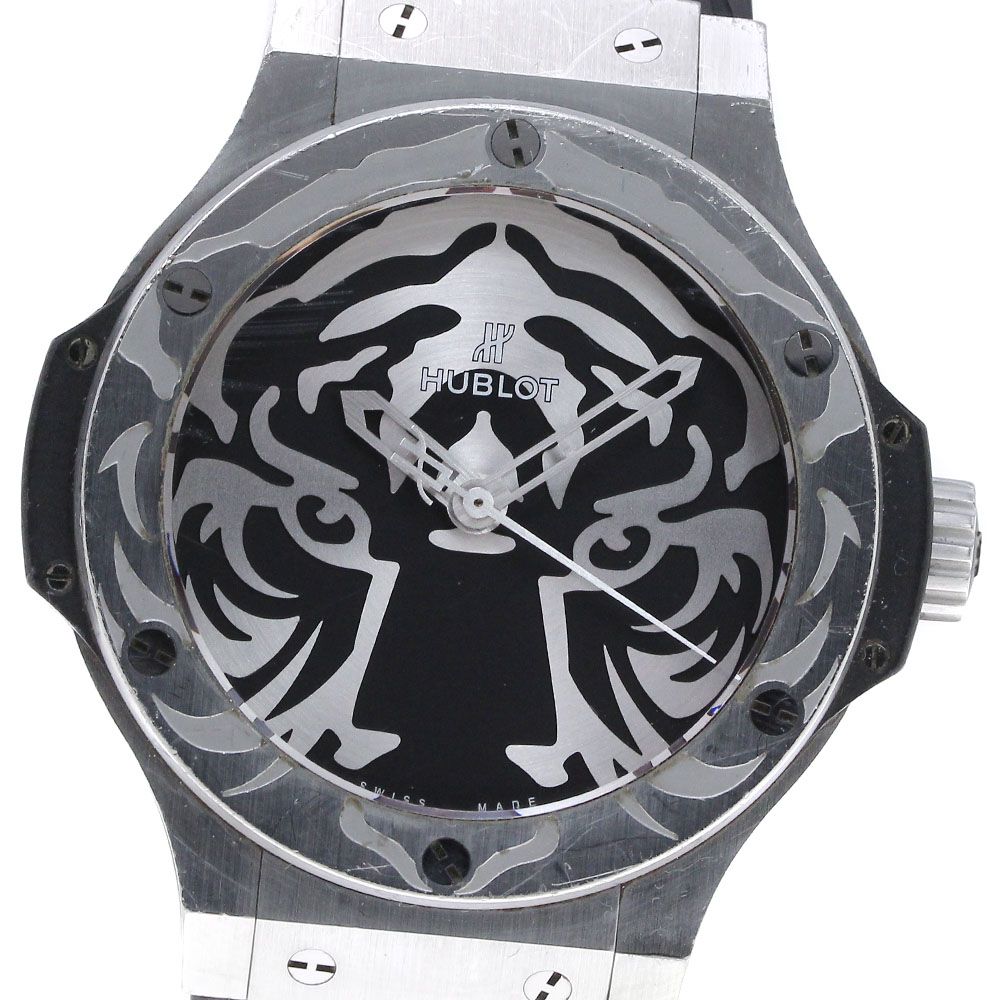 ウブロ HUBLOT 316.SX.4310.RXBJW16 ビッグバン ブラックジャガー ホワイトタイガー 自動巻き メンズ箱・保証書付き_845133