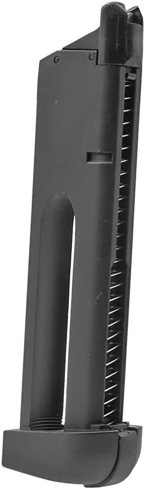 DOUBLE BELL Co2 ガスブローバック M1911 シリーズ対応 22連 スペア マガジン 金属製 ブラック A0319 0620ML007 0120240618101239