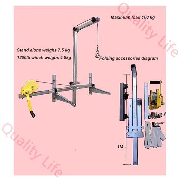 マニュアルエアコン室外機吊具