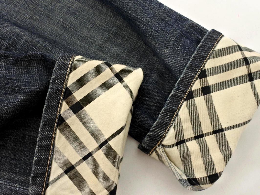 BURBERRY バーバリー ブルーレーベル デニム クロップド パンツ