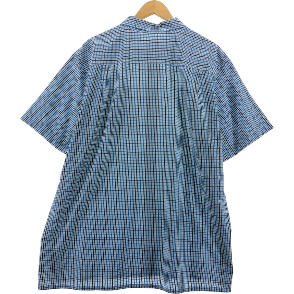 パタゴニア　半袖 チェックシャツ　Men S 正規品② patagonia パタゴニア 52919S6 00s オーガニック コットン