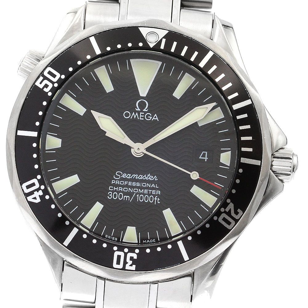 オメガ OMEGA 2254.50 シーマスター300 デイト 自動巻き メンズ_