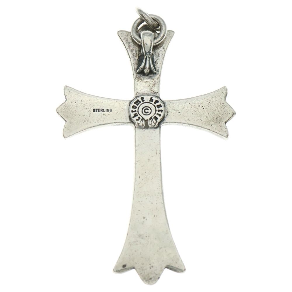 CHROME HEARTS クロムハーツ CH CRS LG ラージCHクロスペンダントトップ シルバー BCA216