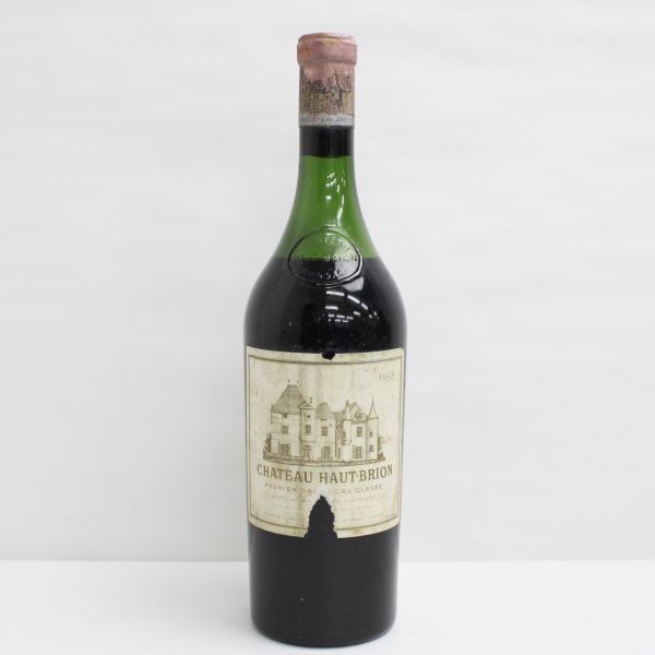 CHATEAU HAUT BRION（シャトーオーブリオン）1958 15％以下 750ml ※液