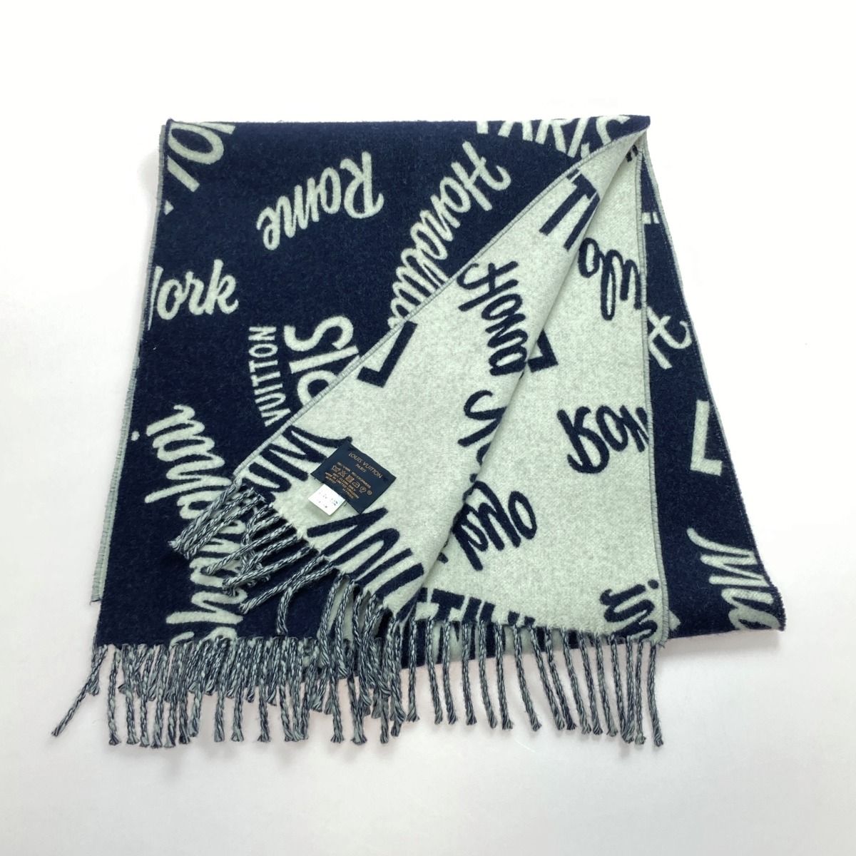 LOUIS VUITTON ルイヴィトン エシャルプ・シティズ マフラー M71666