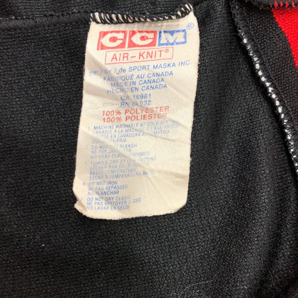 90年代 カナダ製 CCM NHL カルガリー・フレームス ホッケー