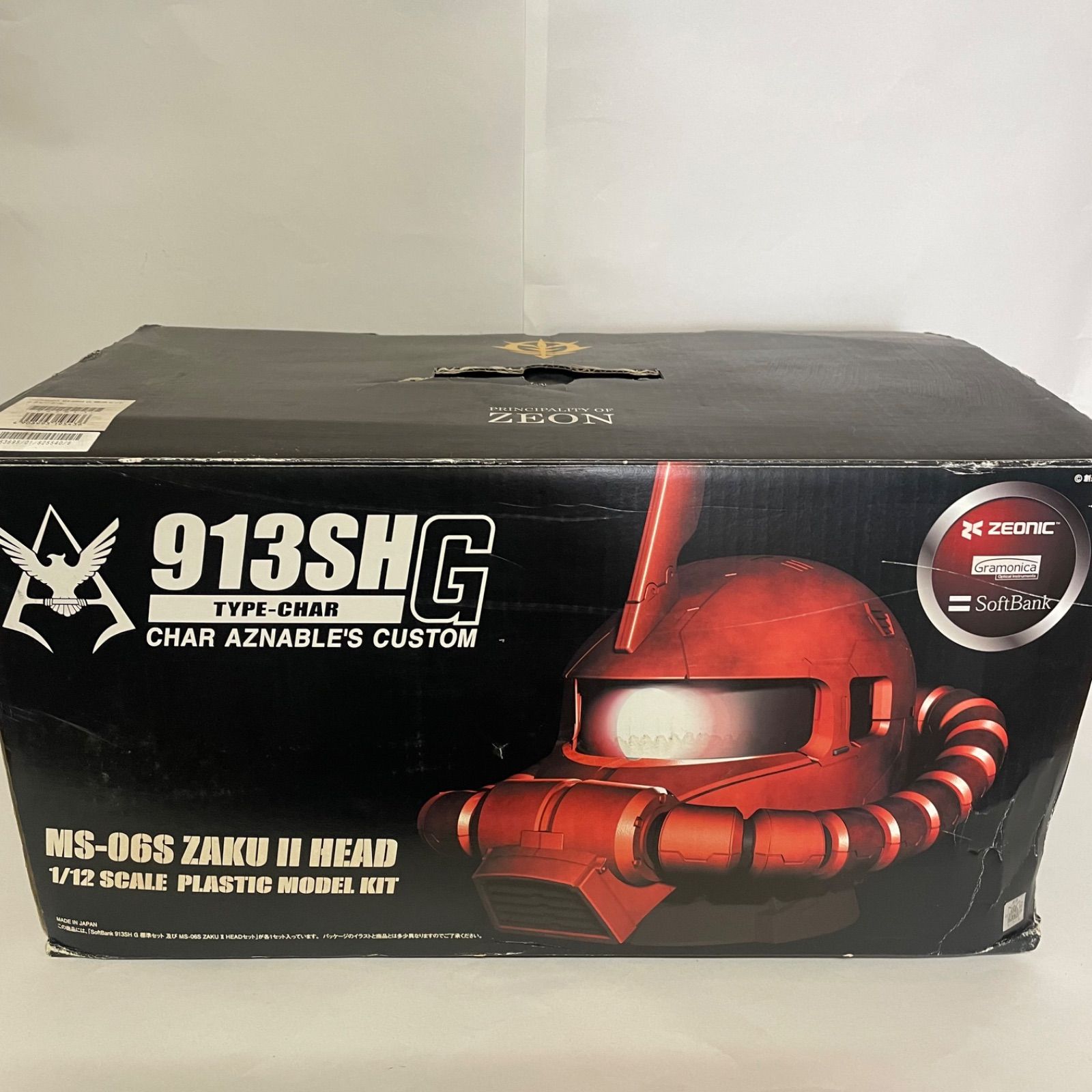 913SHG ソフトバンク ザクヘッド 未組み立て ソフトバンク913SHG シャア専用モデル ザクヘッド - メルカリ