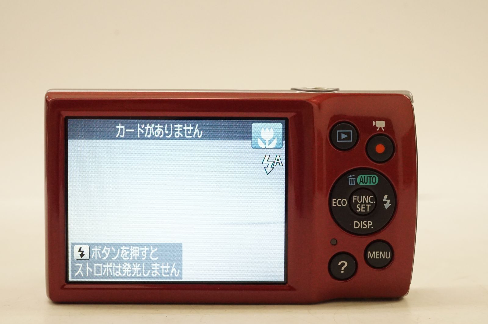 レッド コンパクトデジタルカメラ